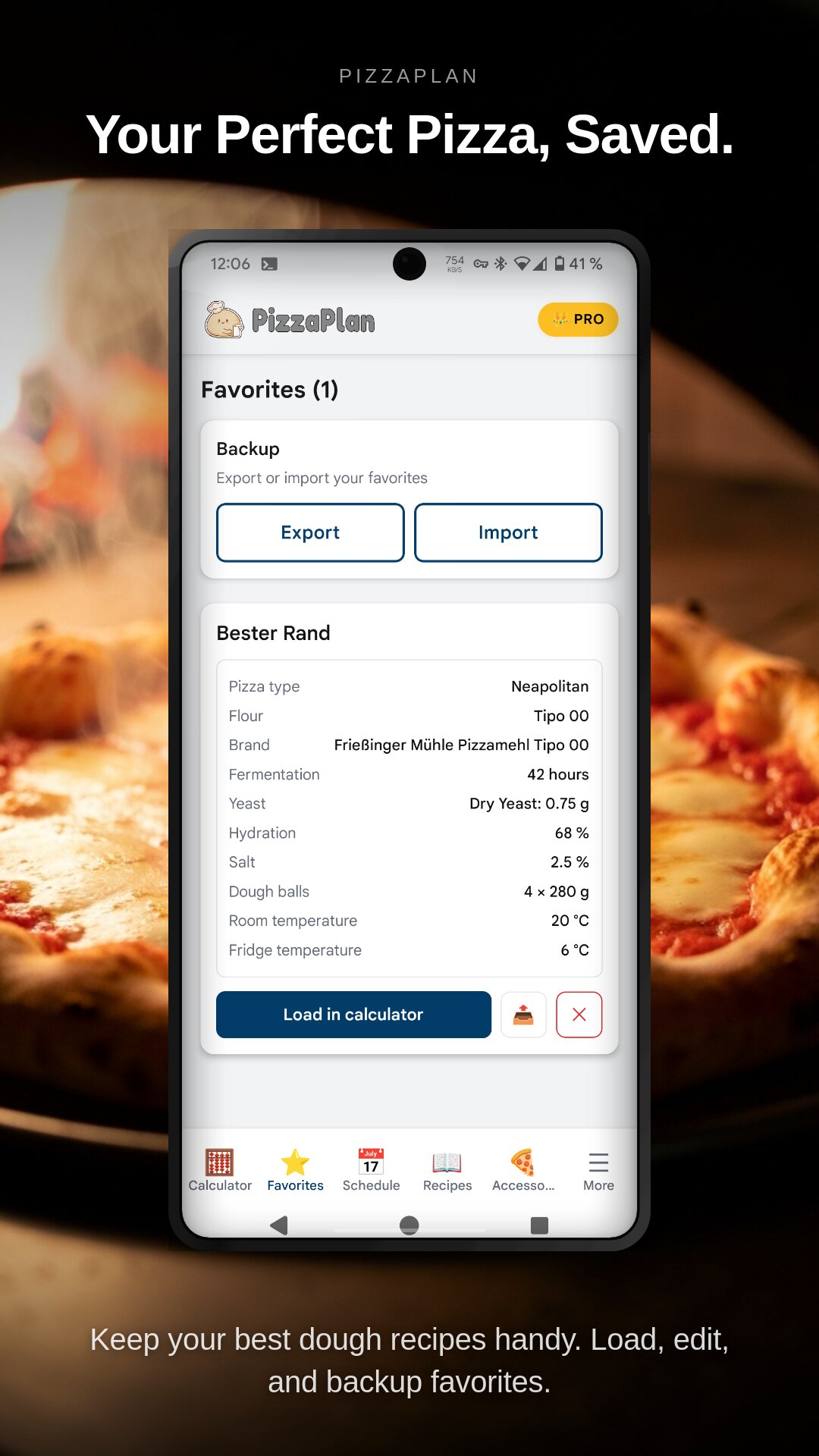 PizzaPlan App